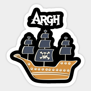 Argh Sticker